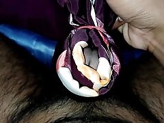 Satin Silk Handjob Pornography - Dick Head Fondle Satin Suit Of Bhabhi (122)